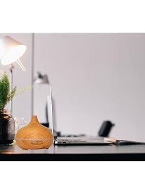 Wood Grain Essential Oil Diffuser - Light Brown